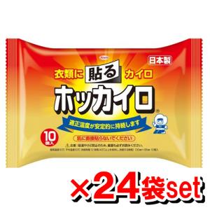 ホッカイロ 貼るレギュラー 10個入り x24セットの商品画像