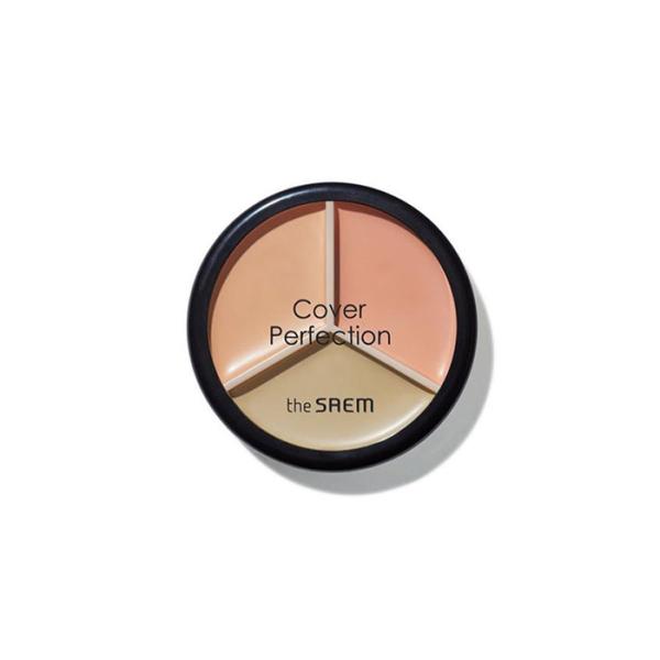 【ゆうパケット配送対象】［the SAEM]ザ・セム カバーパーフェクショントリプルポットコンシーラ...