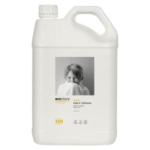 [ecostore]エコストア 柔軟剤 ファブリック ソフナー 詰替え用 シトラス 5L (大容量 弱酸性 ほのかに香る 赤ちゃんの服にも ノンシリコン 静電気防止 柔軟剤)