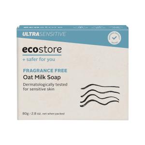 【ゆうパケット配送対象】[ecostore]エコストアオートミルクソープ 80g(石鹸 石けん せっけん お風呂 バス用品)(ポスト投函 追跡ありメール便)