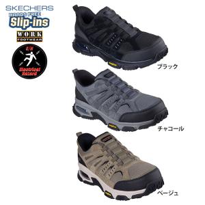 【送料無料】SKECHERS スケッチャーズ メンズ 作業靴 安全靴 スリップインズ ワークシューズ SKECH-AIR ENVOY ST-DELEGATOR  200240