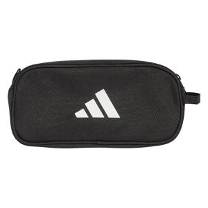 adidas アディダス ユニセックス ペンシルケース(ブラック/ホワイト)2 キッズ ケース ペンケース 筆箱 学校 図書館 勉強 筆記用具 KKQ49