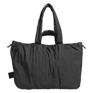 adidas アディダス レディース ウィメンズ MH トートバッグ(カーボン)かばん 手提げ ジム スポーティー 超軽量 QD431