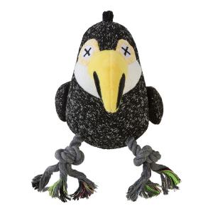 [ダッドウェイペット]アニマル・プラッシュトイ・ウィズロープ トゥーカン(犬用 ペット わんこ おもちゃ ぬいぐるみ ロープ 丈夫 デンタルケア)