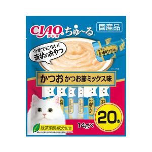 CIAO(チャオ) ちゅ〜る カツオ・カツオ節ミックス味 20本｜kenko-ex