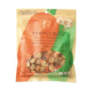 【訳あり：賞味期限2025/12/31】[素材メモ]ささみベジタパン お徳用 80g[返品・交換不可]