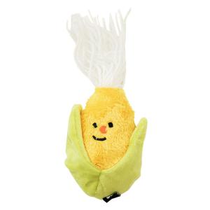 [BITE ME]農産物おもちゃ トウモロコシ(犬用 ペット わんこ おもちゃ ぬいぐるみ 音が鳴る ピーピー カシャカシャ ストレス解消)