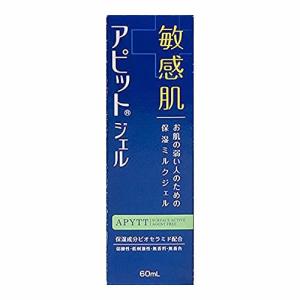 全薬工業 アピットジェルS 60mL  【税込5500円以上で送料無料！】乾燥肌 肌荒れ 肌あれ 皮膚の保護 敏感肌 弱酸性 低刺激 無香料 無着色 ミルクジェル｜kenko-ex