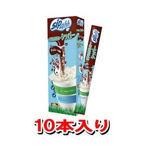 ミラクルストロー シッパー チョコ味 35ｇ 10本入