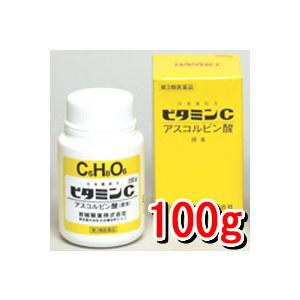 岩城製薬 ビタミンC イワキ 原末 100g (第3類医薬品)