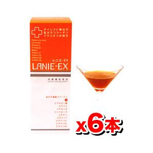 濃縮8・000mgのコラーゲン レニエーEX(LANIE-EX) 490ml×6本｜kenko-ex
