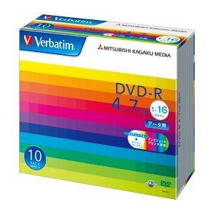ＰＣ ＤＡＴＡ用 ＤＶＤ−Ｒ [DHR47JP10V1] 10枚 ＤＶＤ−Ｒ １−１６倍速対応