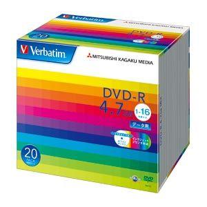ＰＣ　ＤＡＴＡ用　ＤＶＤ−Ｒ [DHR47JP20V1] 20枚 ＤＶＤ−Ｒ　１−１６倍速対応