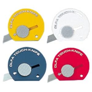 オルファカッター [171ST] 1個 タッチナイフベンリー 本体色：黄，赤，ネイビー，白 (ゆうパケット配送対象)