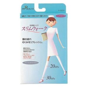 スリムウォーク ナースホワイト M-L 足サイズ：23〜25cm (ゆうパケット配送対象)