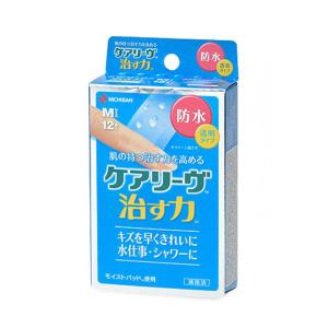 ニチバン ケアリーブ 治す力（M/L/LLサイズ） 防水タイプ 絆創膏 日本製 水に強い 目立たない モイストバッド