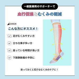 涼感 キュッと 着圧 サポーター 一般医療機器...の詳細画像1