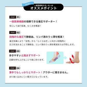 涼感 キュッと 着圧 サポーター 一般医療機器...の詳細画像2