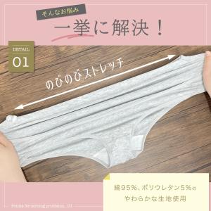 サポートショーツ ベア天竺マタニティショーツ ...の詳細画像4
