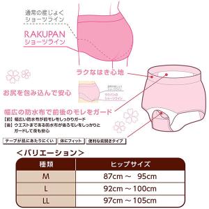 ボクサータイプ 前開き 産褥ショーツ ラクパン...の詳細画像4