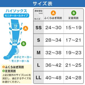 MBメディカル 着圧ソックス ハイソックス 日...の詳細画像5