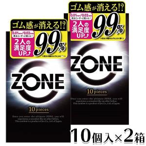 コンドーム ZONE 10個入り 2箱 セット  ゾーン JEX ジェクス 避妊具 避妊用品ポスト投函送料無料