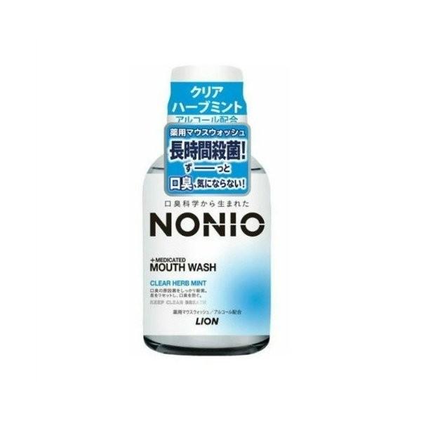 (あわせ買い2999円以上で送料無料)ライオン NONIO ノニオ マウスウォッシュ クリアハーブミ...