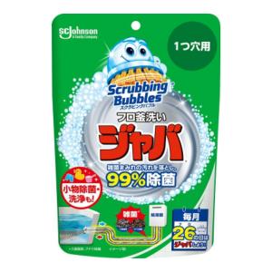 【あわせ買い2999円以上で送料無料】ジョンソン スクラビングバブル ジャバ 風呂釜洗い １つ穴用 160g