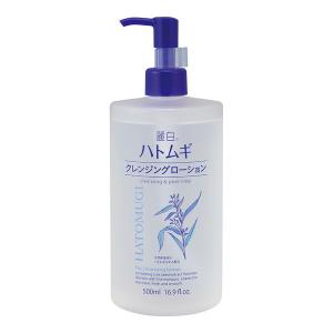 麗白 熊野油脂 ハトムギ クレンジングローション ポンプタイプ 500ml
