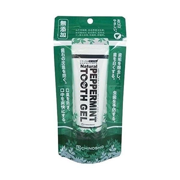 (あわせ買い2999円以上で送料無料)地の塩社 ナチュラルせっけん はみがきジェル CS 80g