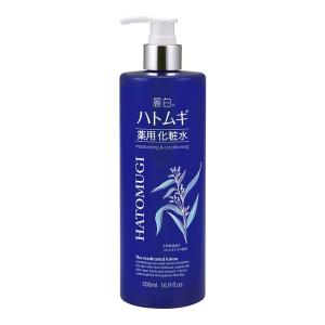 (あわせ買い2999円以上で送料無料)熊野油脂 麗白 ハトムギ薬用化粧水 500ml