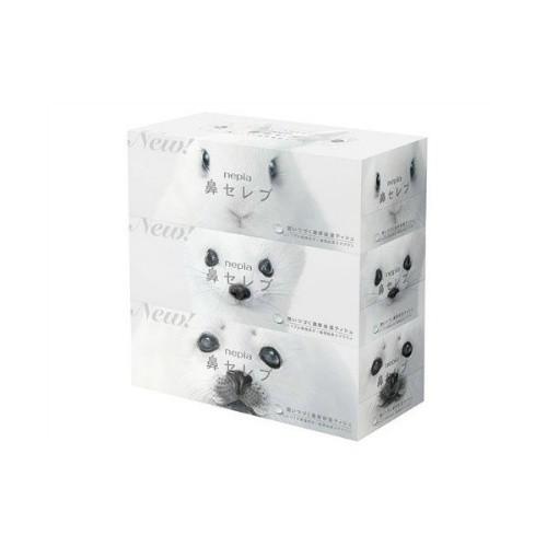 【あわせ買い2999円以上で送料無料】ネピア 鼻セレブティシュ 200組×3個パック