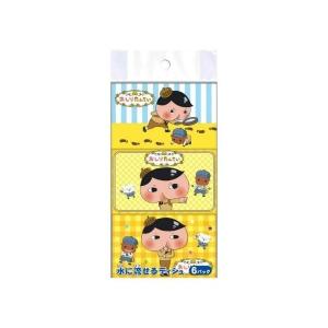 ダイレイ おしりたんてい ミニポケットティシュ 6パック