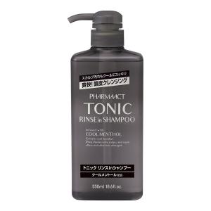 ファーマアクト トニック リンスインシャンプー 本体550ml ＋ 詰め替え