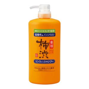 【あわせ買い2999円以上で送料無料】熊野油脂 四季折々 薬用 柿渋 リンス イン シャンプー  フレッシュフローラルの香り 本体 600ml