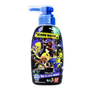 【あわせ買い2999円以上で送料無料】バンダイ BANDAI ZENBU WASH スプラトゥーン3 マスカットの香り 300mL 子ども用全身洗浄料