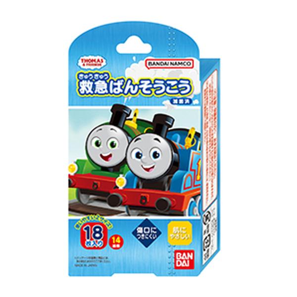 【あわせ買い2999円以上で送料無料】バンダイ 救急ばんそうこう きかんしゃトーマス 18枚入 ※絵...