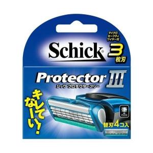 シックプロテクタースリー3枚刃替刃8コ入✕4セット Schick シック プロテクター3 替刃 12個入 : くすりのレデイハート