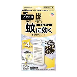 【あわせ買い2999円以上で送料無料】アース製薬 マモルーム とにかく蚊に効く 吊るだけプレート 7カ月用 ベランダ 玄関に 蚊よけプレート｜kenkoo-life