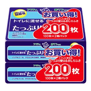 ライフリー らくらくおしりふき トイレに流せる 72枚入 : 金太郎SHOP