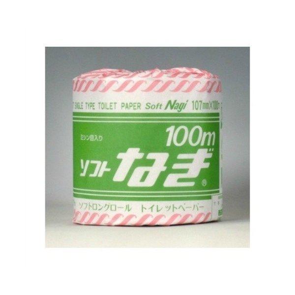 【あわせ買い2999円以上で送料無料】西日本衛材 ソフトなぎ 100M ソフトロングロール トイレッ...
