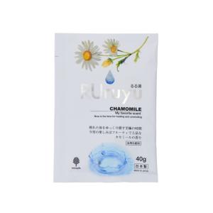 (あわせ買い2999円以上で送料無料)紀陽除虫菊 ノボピン るる湯 カモミールの香り 40g 入浴剤