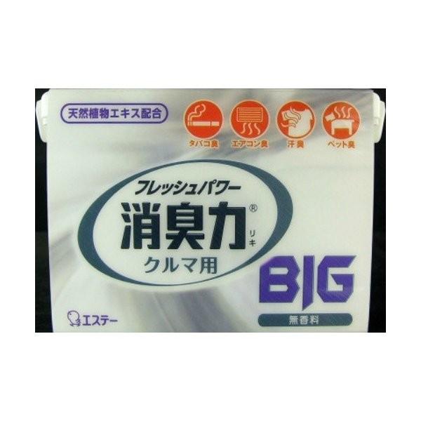 【あわせ買い2999円以上で送料無料】エステー 消臭力 クルマの消臭力 BIG 無香料 900g