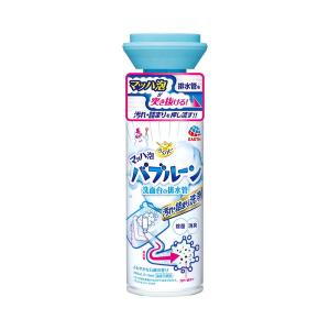 【あわせ買い2999円以上で送料無料】アース製薬 らくハピ マッハ泡 バブルーン 洗面台の排水管 200ml ( 排水管用 洗浄剤 掃除 )