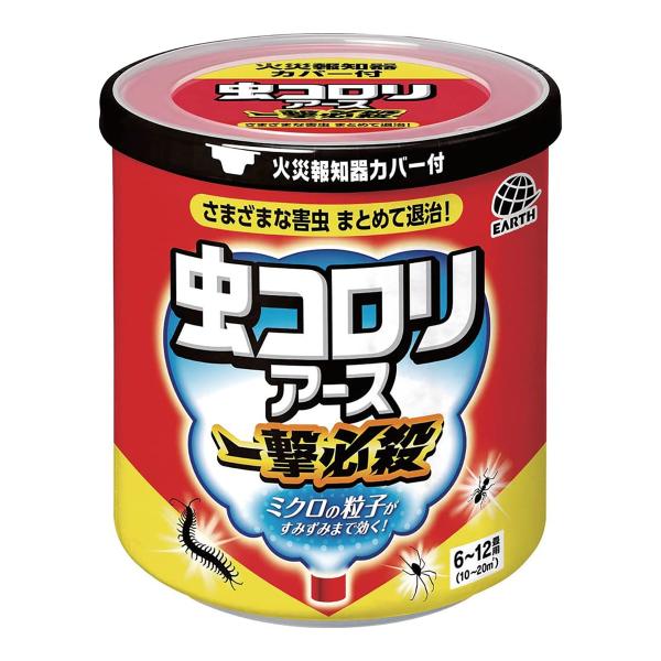 【あわせ買い2999円以上で送料無料】虫コロリ 一撃必殺 6-12畳用 10g缶