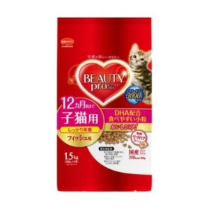 【あわせ買い2999円以上で送料無料】日本ペットフード ビューティープロ キャット 子猫用 12ヵ月頃まで 300g×5袋入｜kenkoo-life