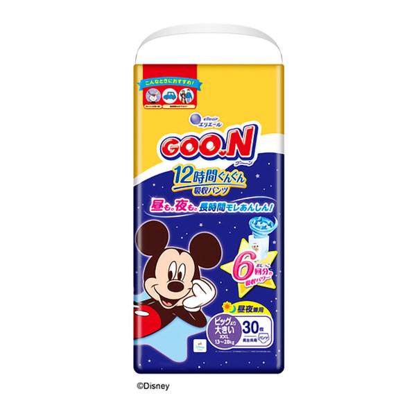 【送料無料・まとめ買い×3個セット】大王製紙 エリエール グーン 12時間ぐんぐん 吸収パンツ BI...