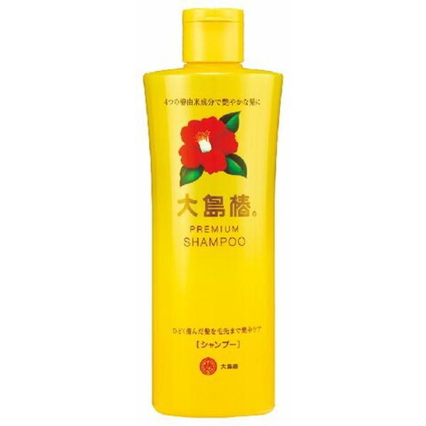 【送料無料・まとめ買い4個セット】大島椿 プレミアムシャンプー 300ml 本体 ( 椿油 ノンシリ...