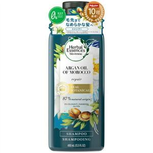 【送料無料・まとめ買い×4個セット】P＆G ハーバルエッセンス ビオリニュー モロッカンオイル シャンプー 400ml｜ケンコーライフ ヤフー店