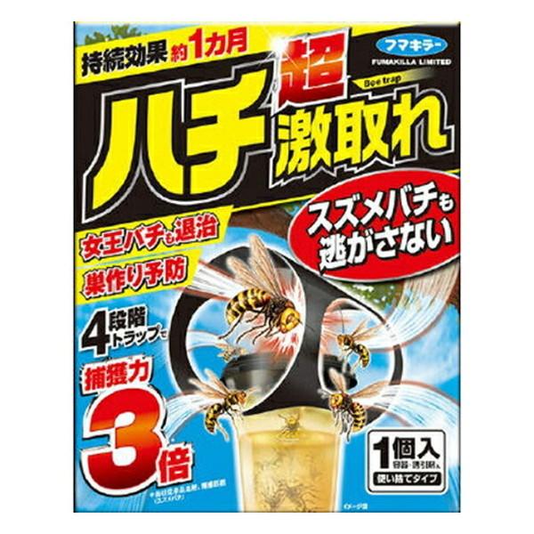 【送料無料・まとめ買い×6個セット】フマキラー ハチ 超激取れ 1個入